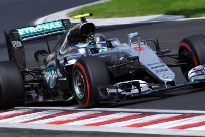 #2 trening: Rosberg najszybszy, Hamilton z problemami