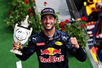 Szczęśliwy Hungaroring Daniela Ricciardo
