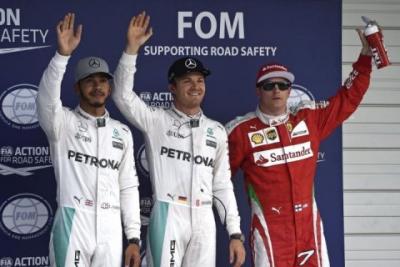 Rosberg o włos wygrywa z Hamiltonem w kwalifikacjach