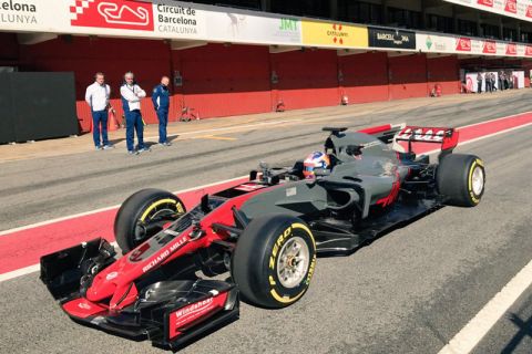 Zdjęcia nowego bolidu Haasa 
