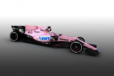 Force India zmienia barwy przed sezonem 2017