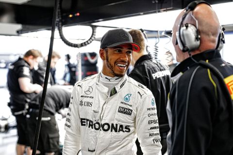 Hamilton sięga po 63. pole position w karierze