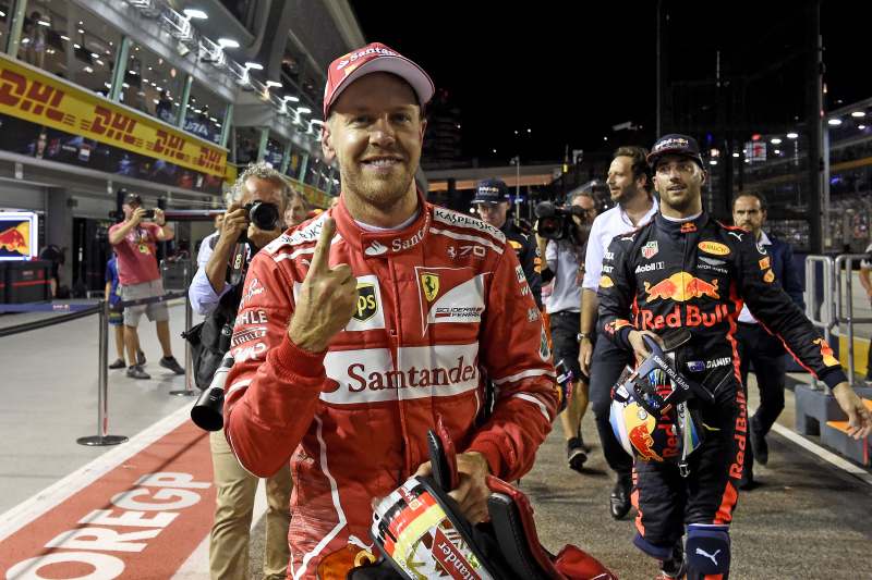 Vettel znowu się uśmiecha