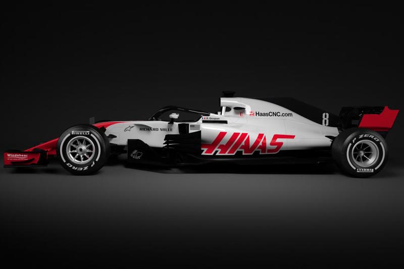 Haas pierwszy pokazał grafiki nowego bolidu VF-18
