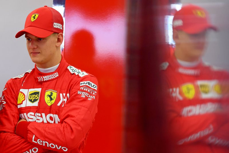Schumacher w bolidzie Ferrari od razu poczuł się jak w domu