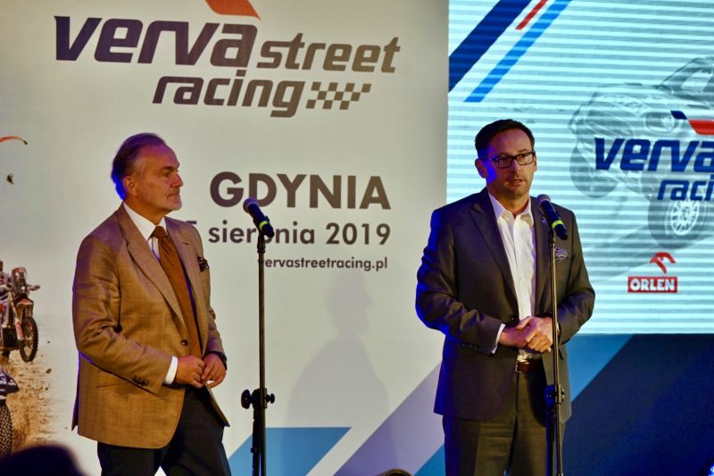 Kubica i Russell w autach F1 w Gdyni - szczegóły VERVA Street Racing 2019