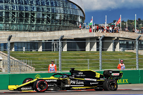 Renault zdobyło tylko punkt podczas Grand Prix Rosji
