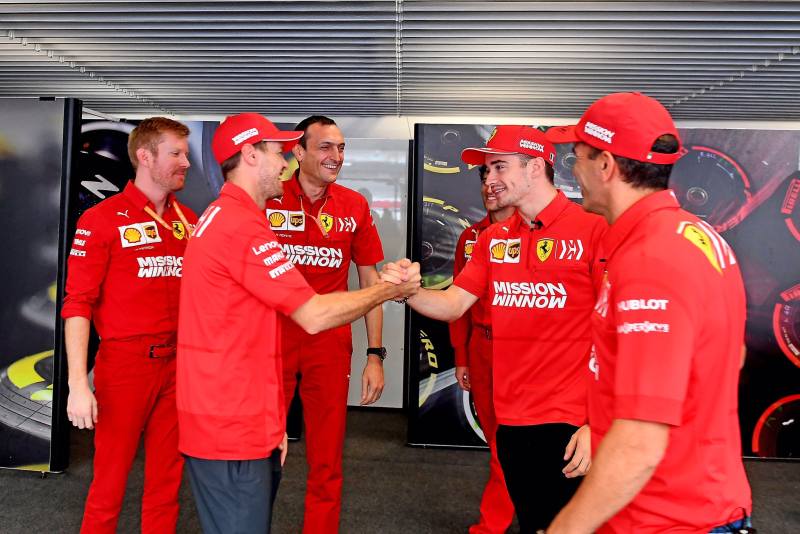 Binotto zapewnia, że Vettel i Leclerc nie są w konflikcie