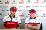 Alfa Romeo oficjalnie przedłużyło współpracę z Raikkonenem i Giovinazzim