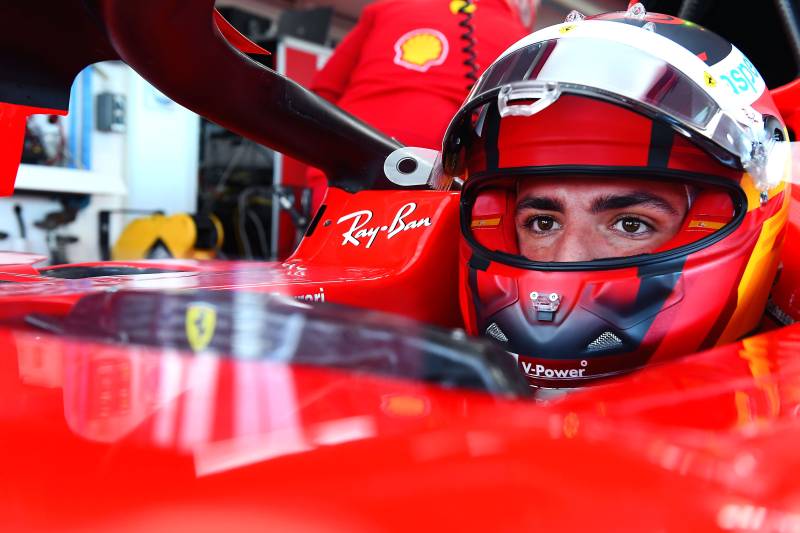Sainz ma już za sobą pierwsze kilometry w bolidzie Ferrari