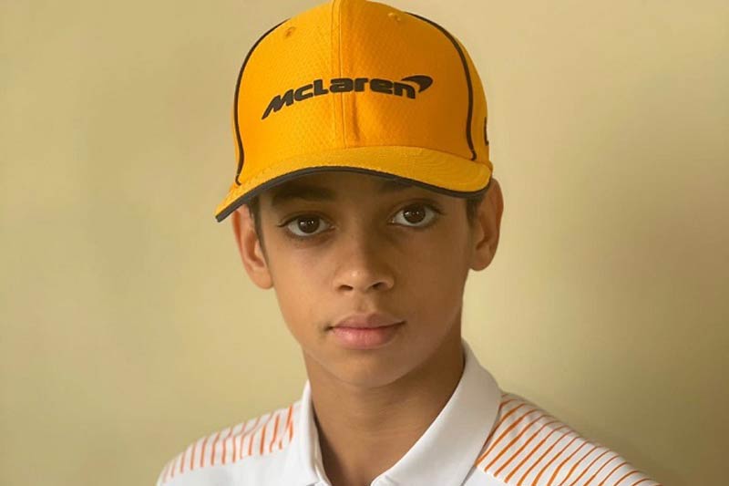 McLaren podpisał umowę z 13-letnim mistrzem kartingu
