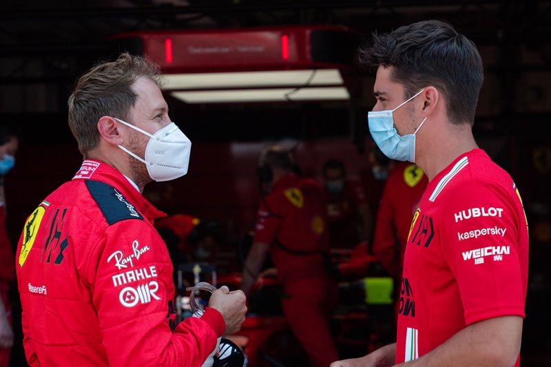 Leclerc przyznaje, że jest bardzo szczęśliwy z podium Vettela w Baku
