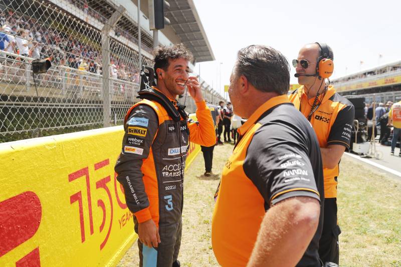 Brown publicznie przyznał, że Ricciardo nie spełnia oczekiwań McLarena