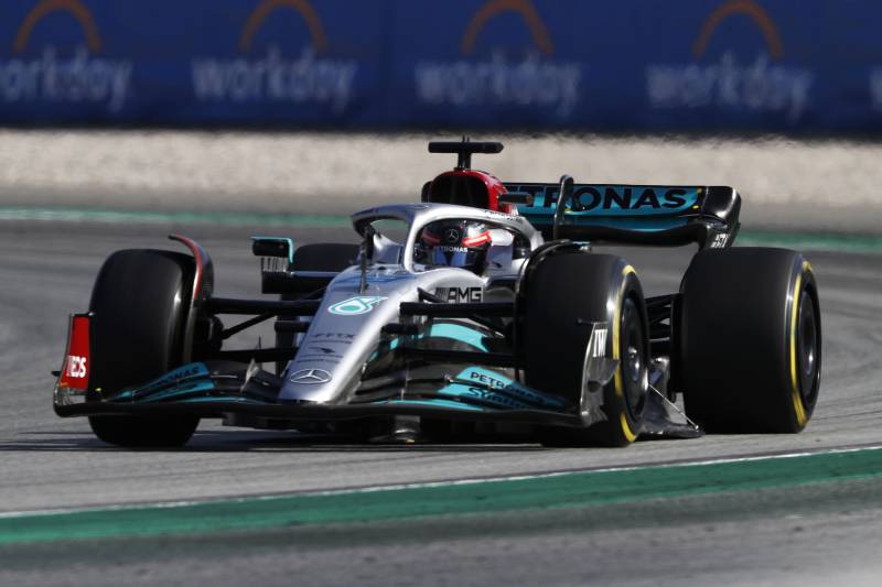 Mercedes szykuje kolejne poprawki W13 na GP Wielkiej Brytanii