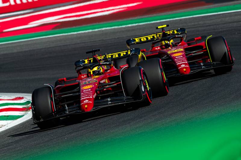 Ferrari nadal generuje duży docisk, ale ma problem z zawieszeniem F1-75?