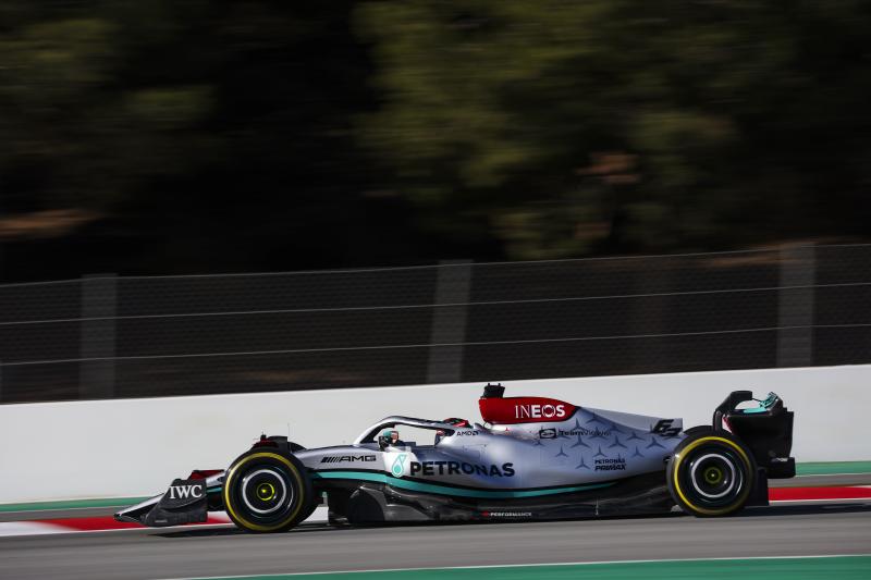 Porpoising zaskoczył Mercedesa po testach w Hiszpanii