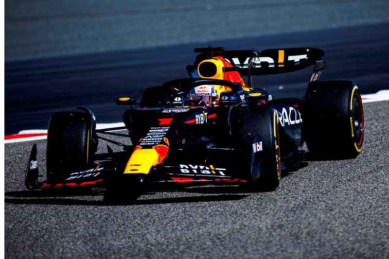 Verstappen najlepszy 1. dnia testów w Bahrajnie