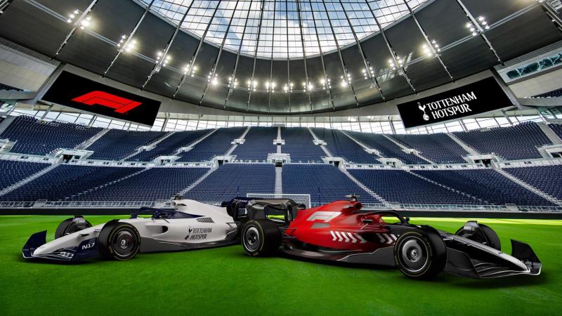 F1 nawiązała współpracę z Tottenham Hotspur