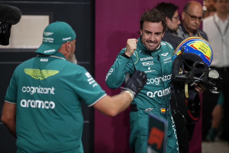 Oficjalnie: Alonso wywalczył 100. podium w Arabii Saudyjskiej