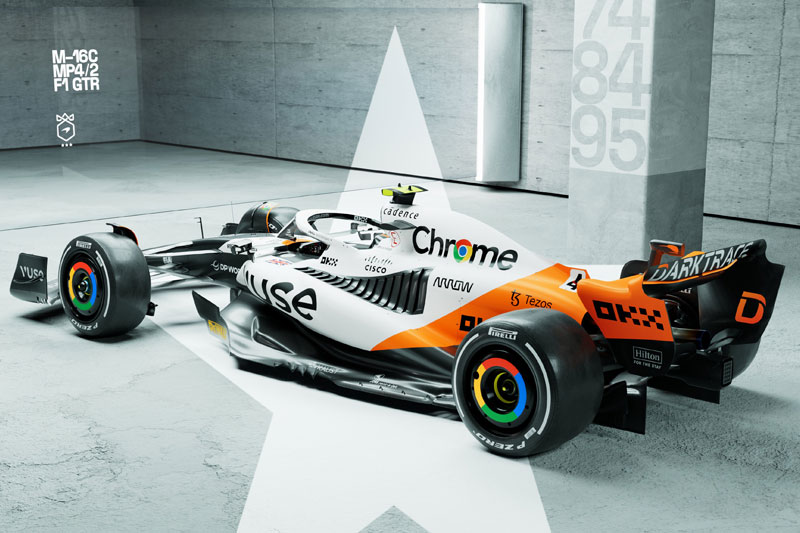 McLaren pokazał  malowanie na GP Monako i GP Hiszpanii