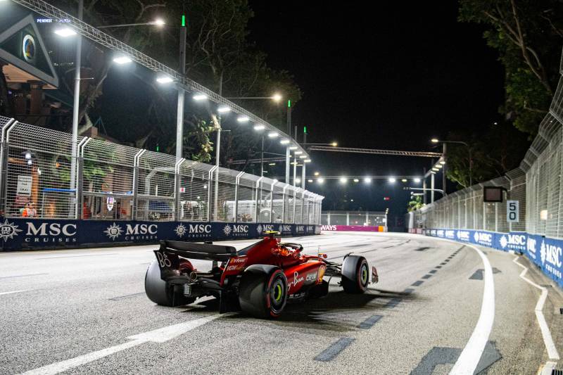 Sainz sięgnął po drugie pole position z rzędu