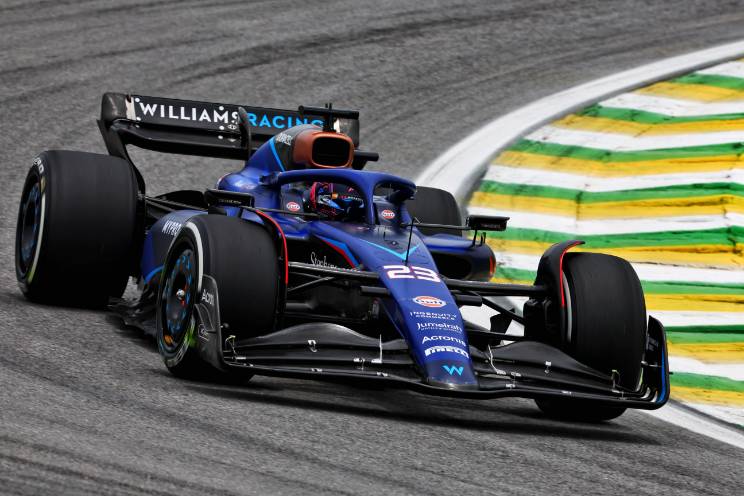 Williams cierpi na przegrzewające się opony w Brazylii