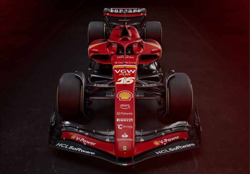 Ferrari ujawniło model SF-24 (galeria)