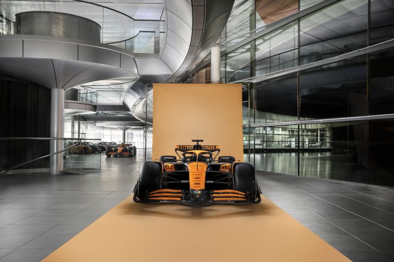 McLaren zataił kluczowe obszary MCL38 podczas swoich premier