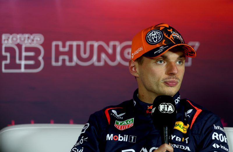 Verstappen o krytyce po GP Węgier: wszyscy mogą się od********ć