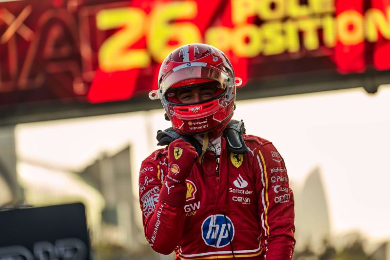 Leclerc po raz czwarty z rzędu sięgnął po pole position na torze w Baku