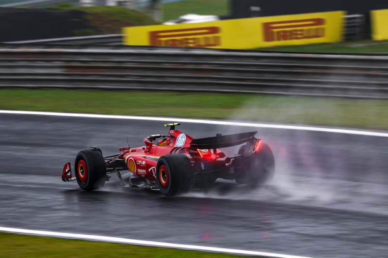 Sainz wystartuje do GP Sao Paulo z alei serwisowej