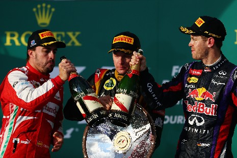 Podium GP Australii 2013