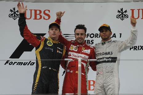 Podium GP Chin 2013