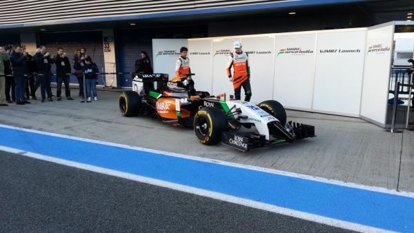 Pierwsze zdjęcie nowego Force India VJM07 na sezon 2014