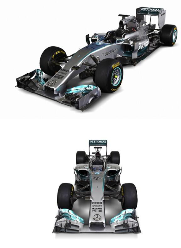 Pierwsze zdjęcie nowego Mercedes W05 na sezon 2014