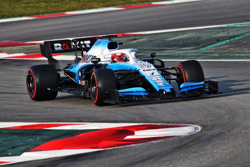 Robert Kubica podczas testów pod Barceloną z Williamsem