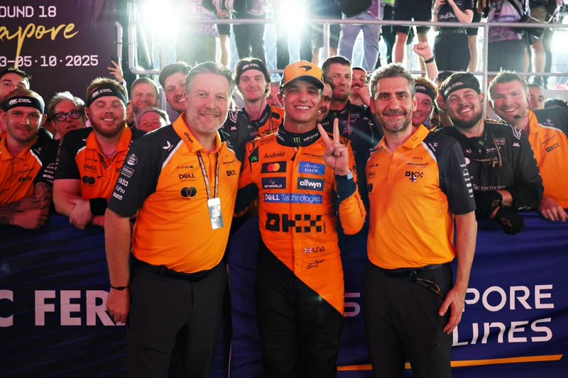 McLaren świętuje 10. tytuł mistrzowski w F1