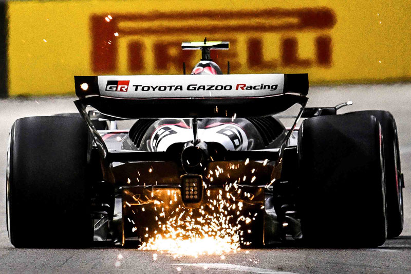 Haas i Ferrari zyskują na aktualizacji suwaka aerodynamicznego