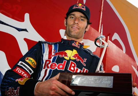Red Bull potwierdza Webbera na sezon 2010
