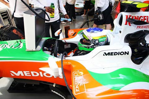 Fisi zdobywa pierwsze pole position dla Force India
