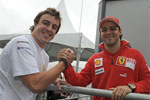 Alonso spędził pierwszy dzień w Maranello