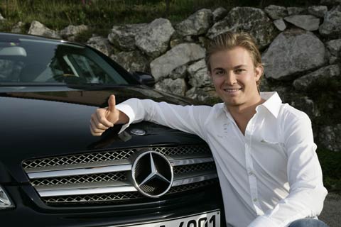 Nico Rosberg kierowcą Mercedes GP
