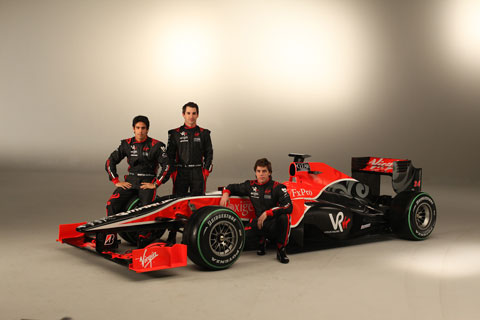 Virgin Racing zaprezentował nowy bolid