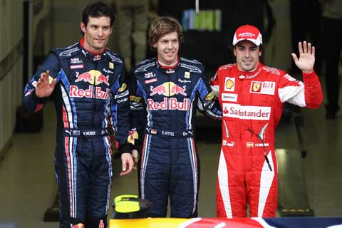 Red Bull wystartuje z pierwszej linii