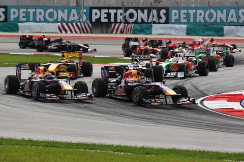 Do trzech razy sztuka - Vettel wygrywa w Malezji