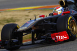 Lotus Renault z drobnymi problemami