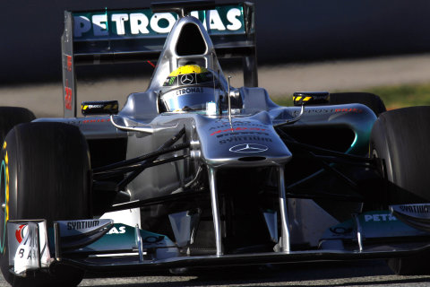 Rosberg najszybszy na Circuit de Catalunya