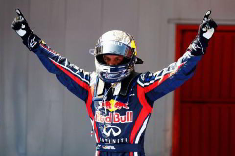 Vettel wygrywa po raz czwarty w sezonie