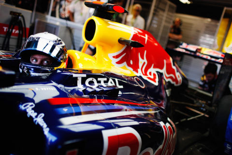 Vettel najszybszy przed czasówką