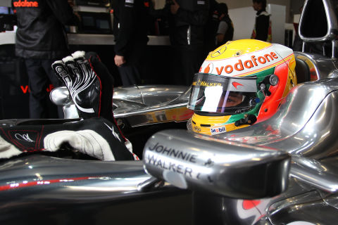#1 trening: Hamilton najszybszy 
